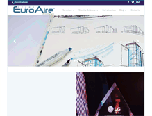 Tablet Screenshot of grupoeuroaire.com